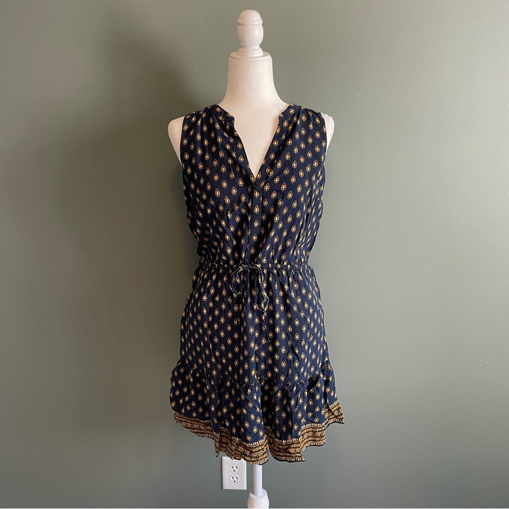 Gap Sleeveless Pattered Dress